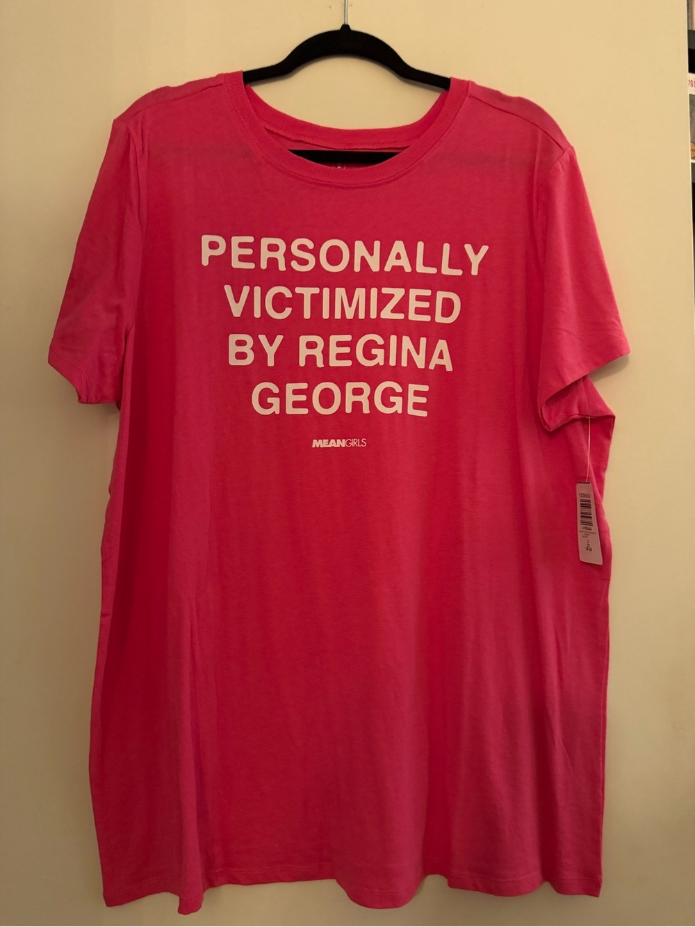 Torrid Mean Girls 2x "Personally Victimized by Regina George" Pink Graphic Tee